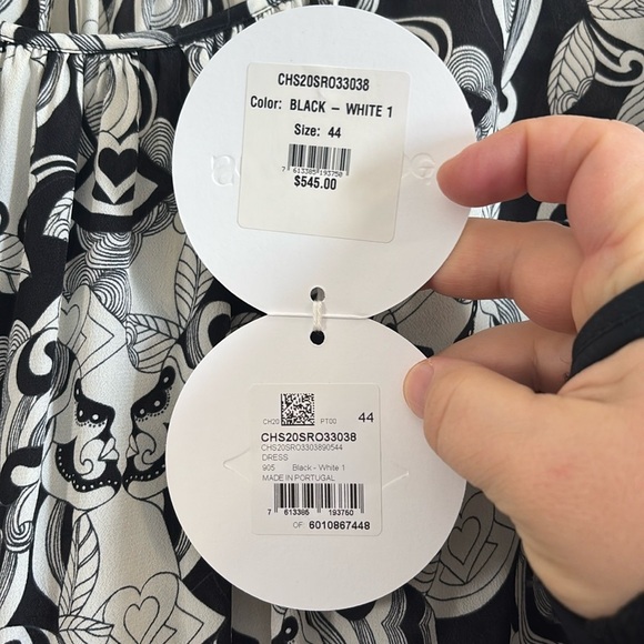 See By Chloe Black and White Mini Dress - Picture 7 of 10